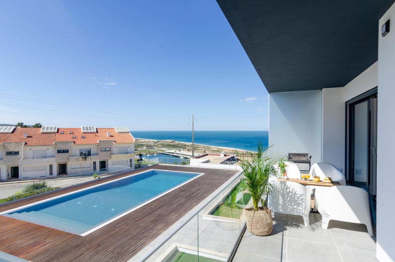 Ocean Views - New Private Condominium With Pool & Sea Views Nazaré Exterior foto