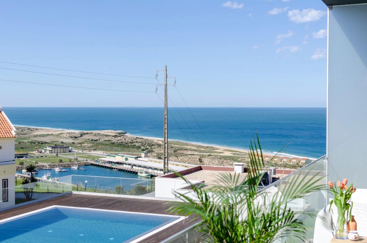 Ocean Views - New Private Condominium With Pool & Sea Views Nazaré Exterior foto